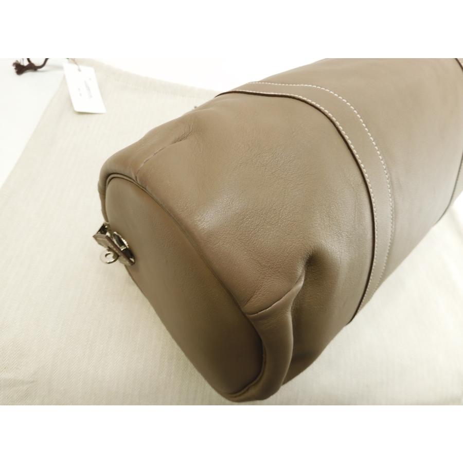 HERMES エルメス ポロション1925 スイフト エトープ シルバー金具  