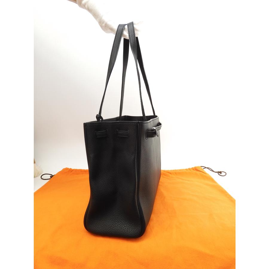 HERMES エルメス カバナ トゴ黒 シルバー金具 トートバッグ ショルダー 