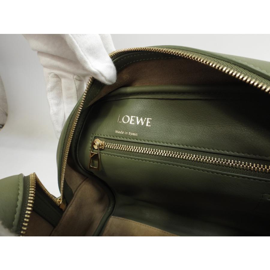 Amazona（LOEWE） ロエベ アマソナ19スクエア ナパカーフ アボガド 
