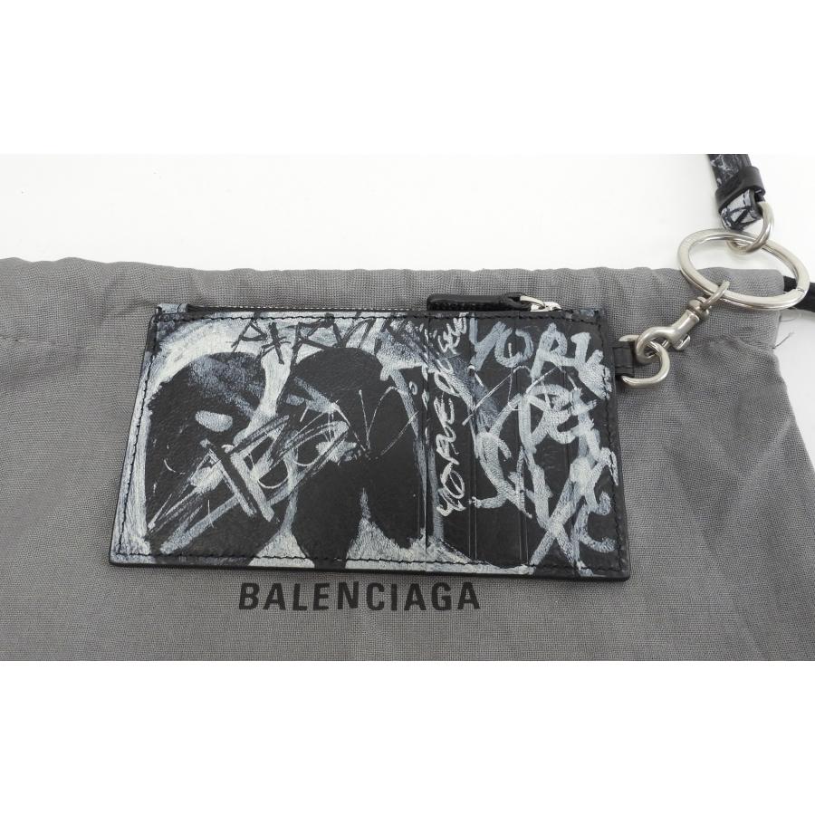 CASH（BALENCIAGA） バレンシアガ ネックストラップ付コインケース 