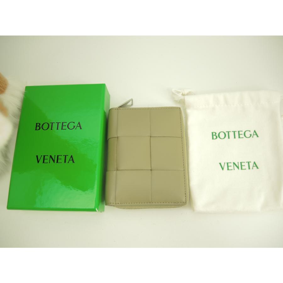 CASSETTE（BOTTEGA VENETA） ボッテガヴェネタ 2折ジップカード札入