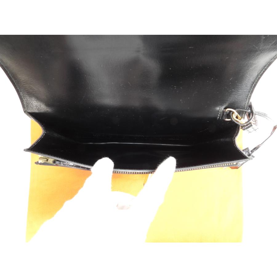 HERMES エルメス ジェット クロコダイル 黒 セカンドバッグ HERMES エルメス ジェット クロコダイル 黒 セカンドバッグ