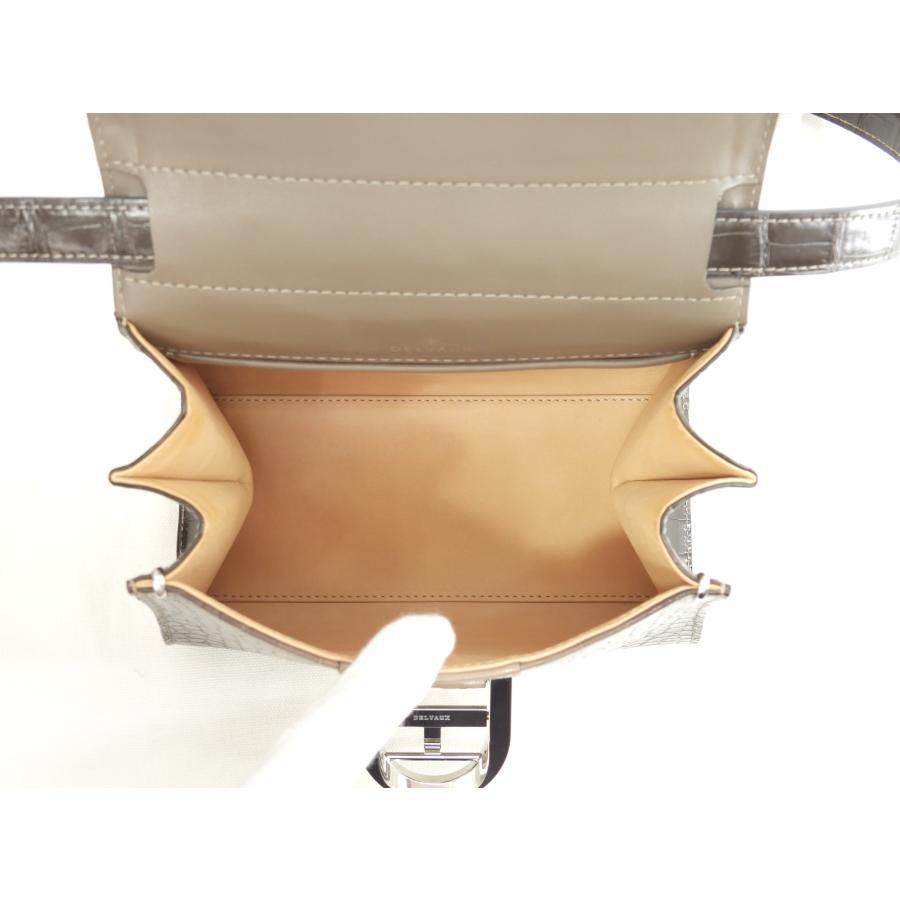 DELVAUX（デルヴォー） ブリヨンミニ アリゲーターレザー