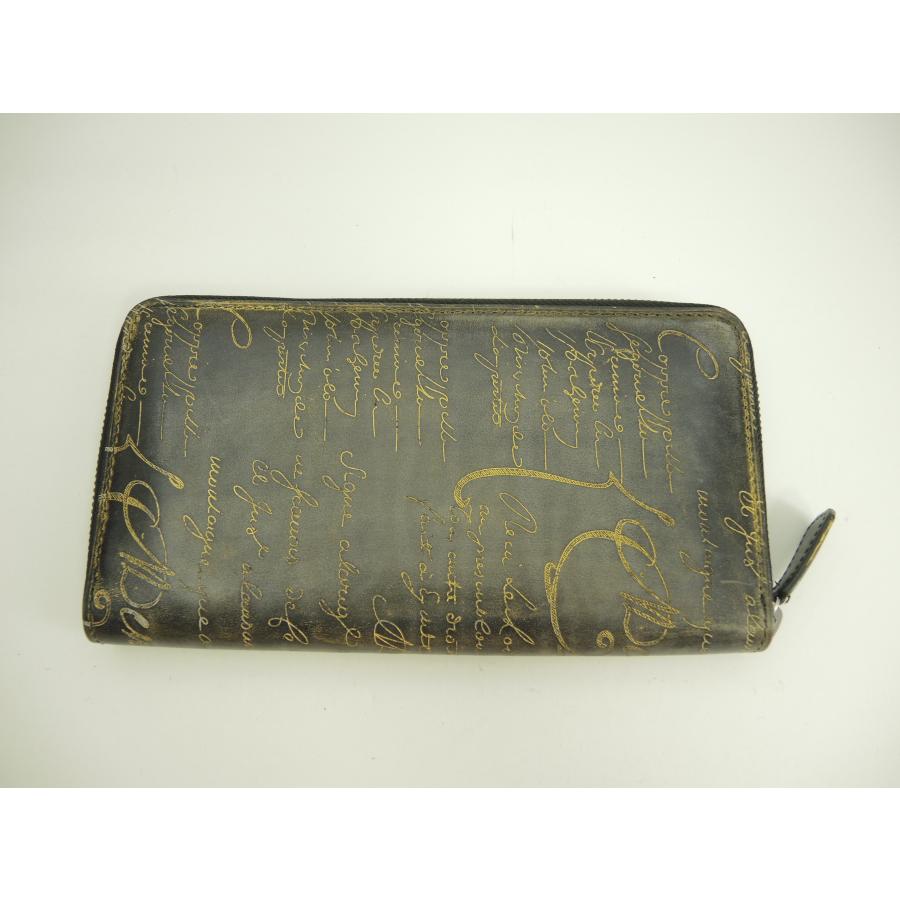 Berluti（ベルルッティ） イタウバ縦長 金パティーヌ/カリグラフィ