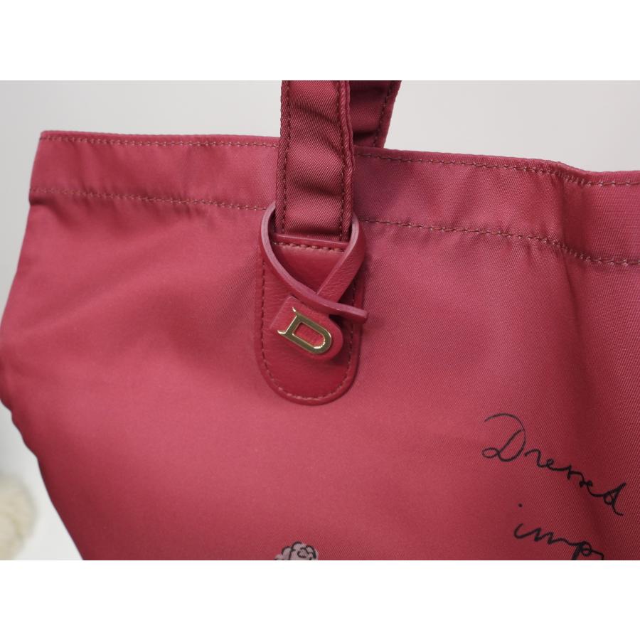 DELVAUX（デルヴォー） デルボー エコバッグ カンガルー ボルドー 折畳 