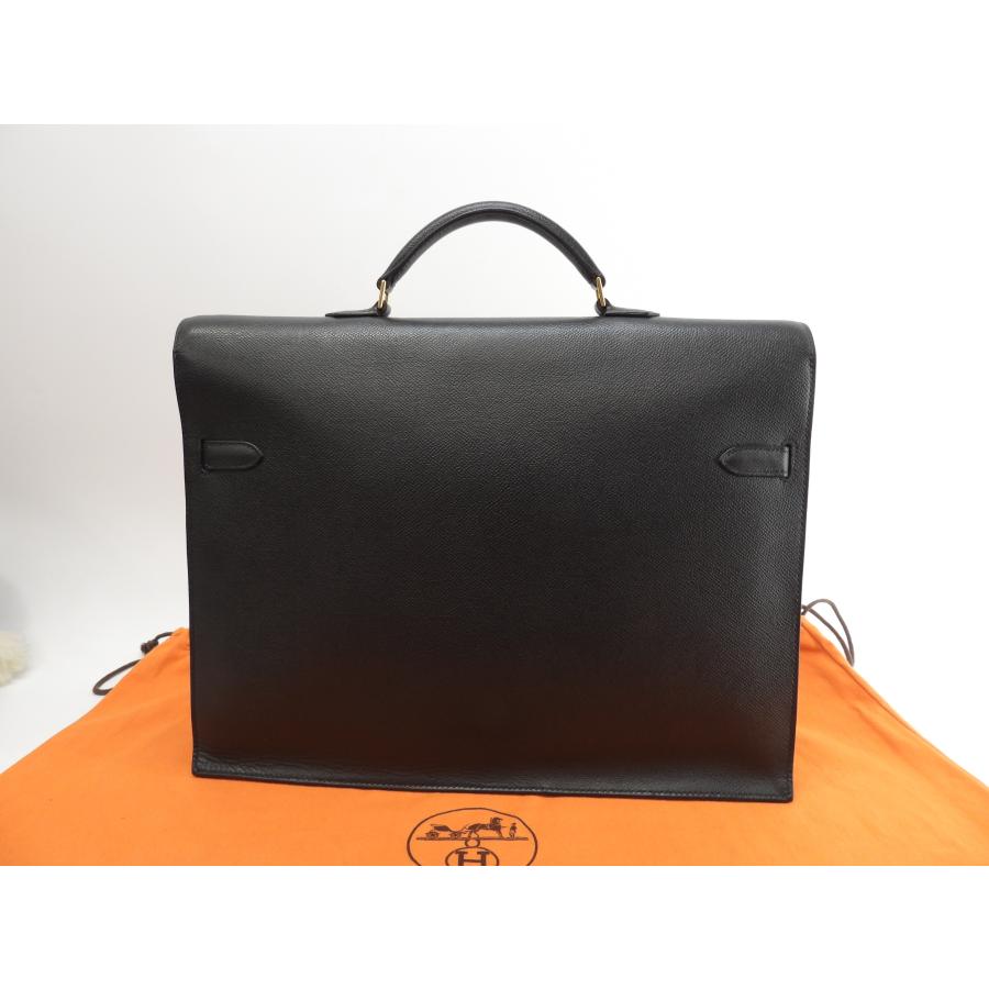 ケリーディペッシュ エルメス ケリーデペッシュ38 エプソン黒