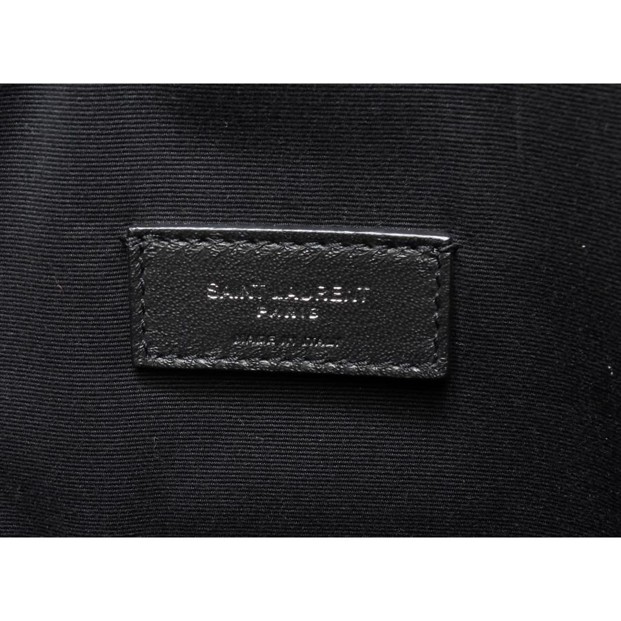 SAINT LAURENT サンローラン トートバッグ テディ YSL黒 巾着インナー
