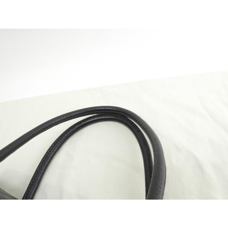 LOEWE ロエベ アラモ36 アナグラム レザー黒 ゴールド金具