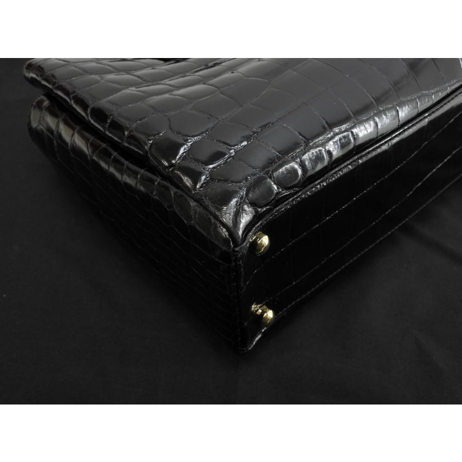 CHANEL（シャネル） トートバッグ クロコダイル 黒 ココマーク