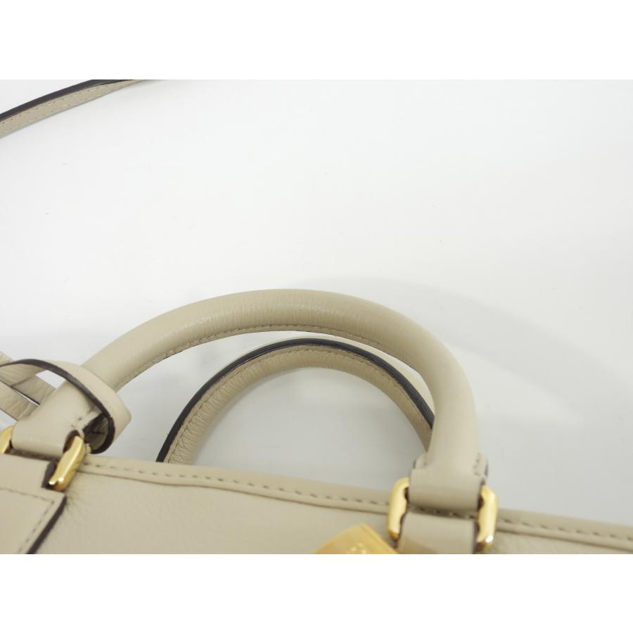 Amazona（LOEWE） ロエベ アマソナ23 レザー グレージュ ポシェット s 