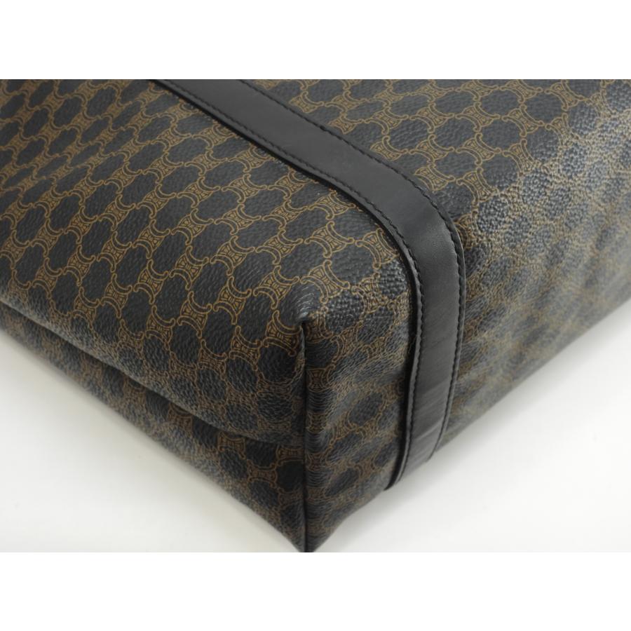 TRIOMPHE セリーヌ ショルダーバッグ マカダム トリオンフ黒