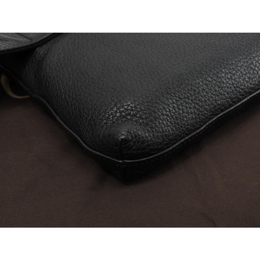 GUCCI（グッチ） ボディバッグ ソーホー レザー黒 斜掛ショルダー