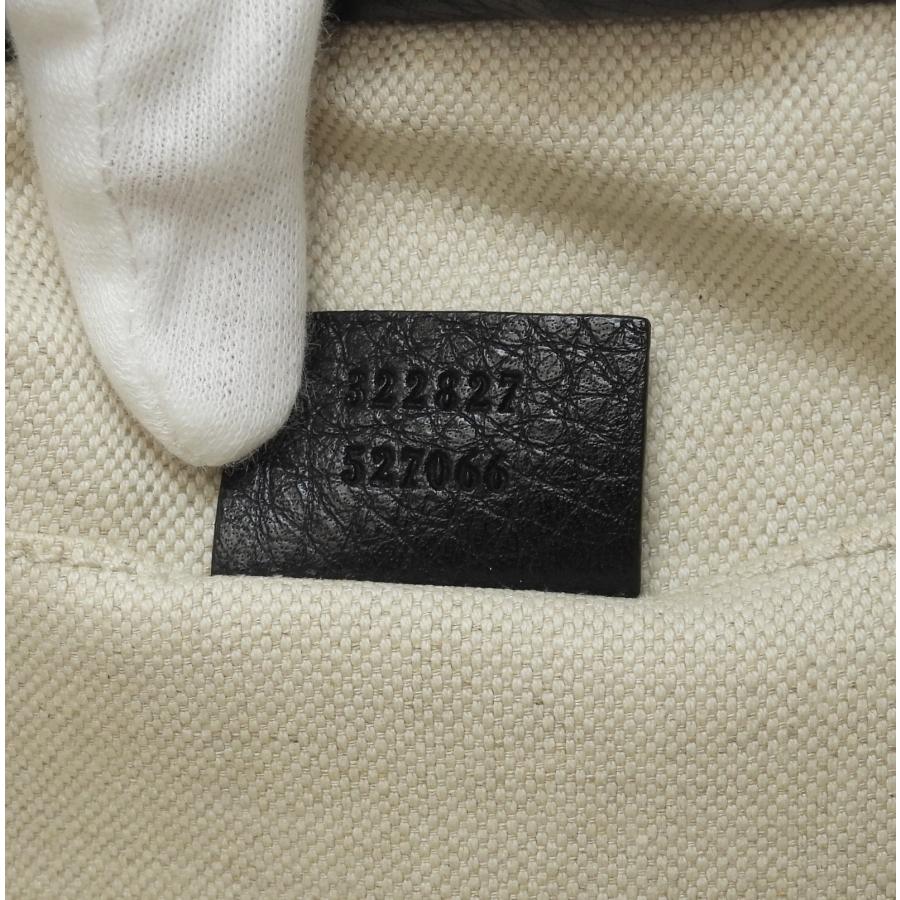 GUCCI（グッチ） ボディバッグ ソーホー レザー黒 斜掛ショルダー