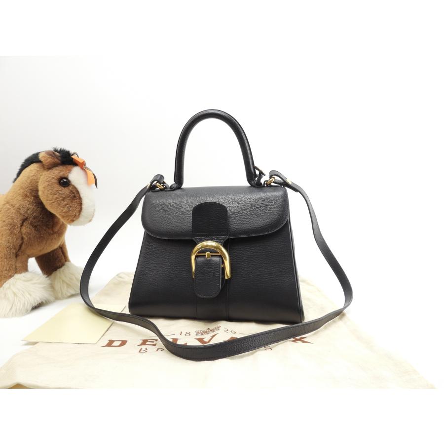 DELVAUX（デルヴォー） デルボー ブリヨンPM ヴィンテージ 型押レザー