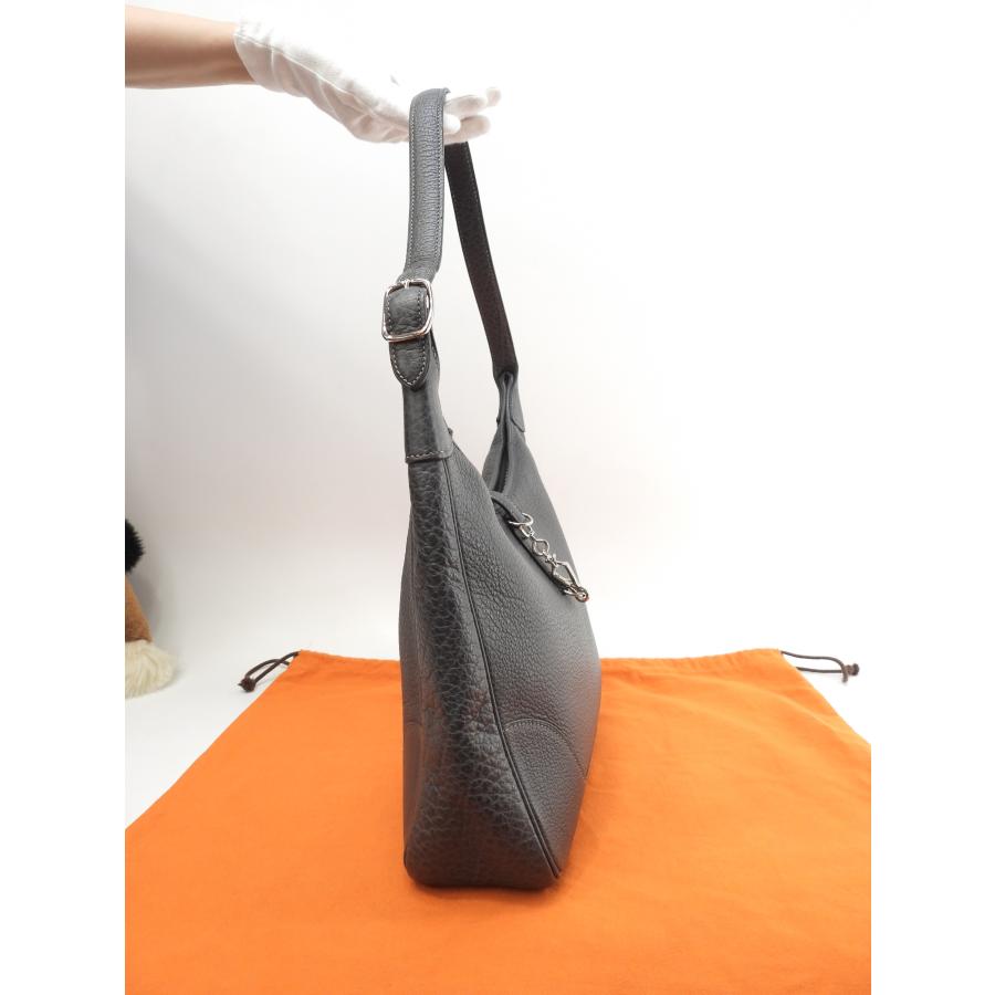 トリム（HERMES） エルメス トリム31 ブッフルスキッパー グラファイト 