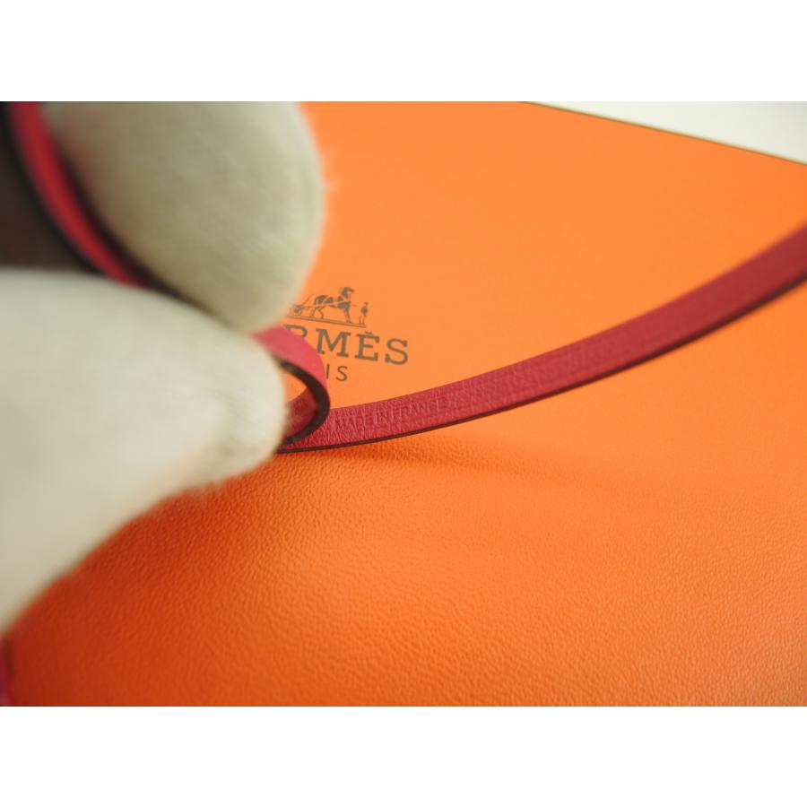 HERMES（エルメス） バッグチャーム サックオランジュ スイフト/ピンク