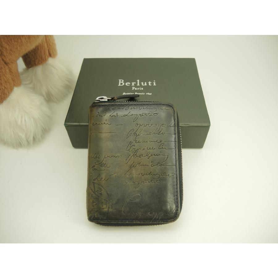 Berluti ベルルッティ カードホルダー付ジップコインケース  