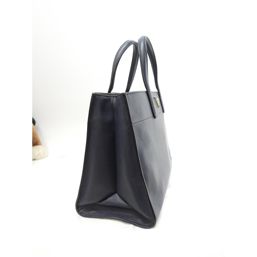 SAFFIANO（PRADA） プラダ トートバッグ サフィアーノレザー 青