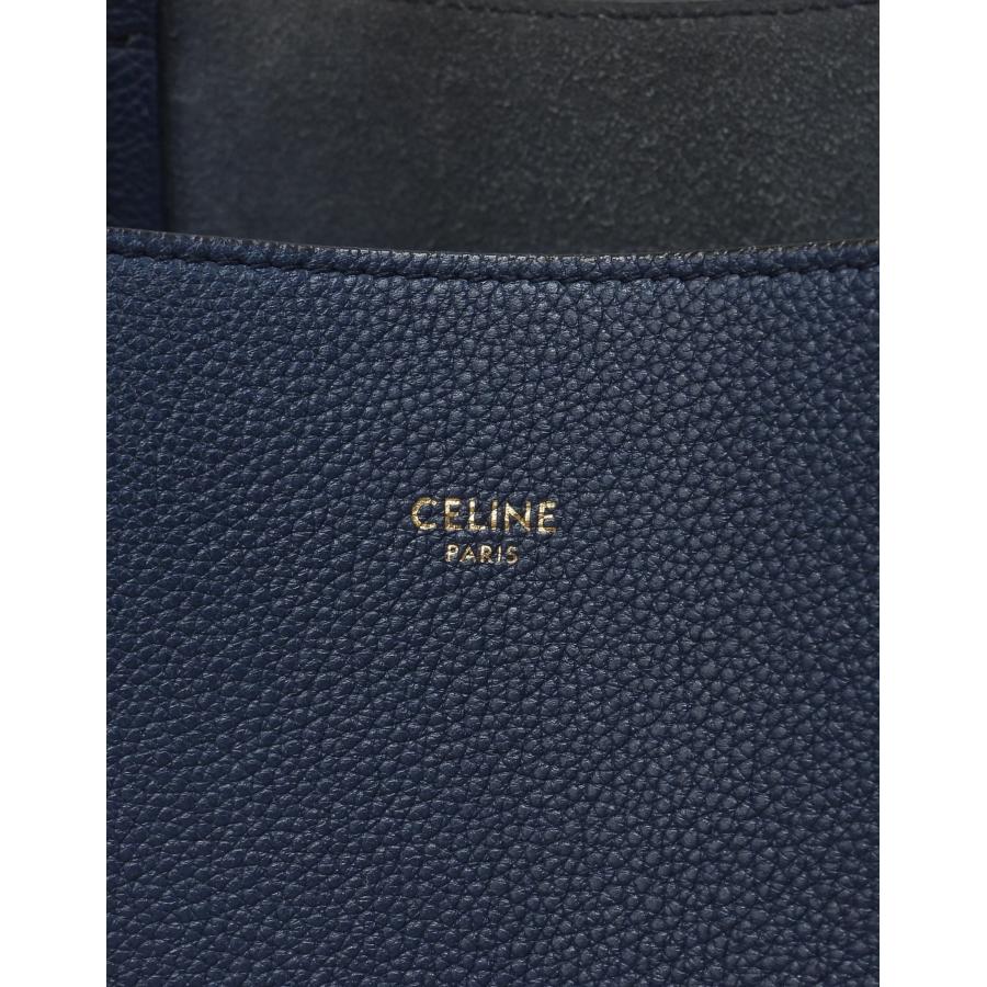 CABAS(CELINE) セリーヌ カバファントムスモール レザー 濃青 CABAS(CELINE) セリーヌ カバファントムスモール レザー 濃青