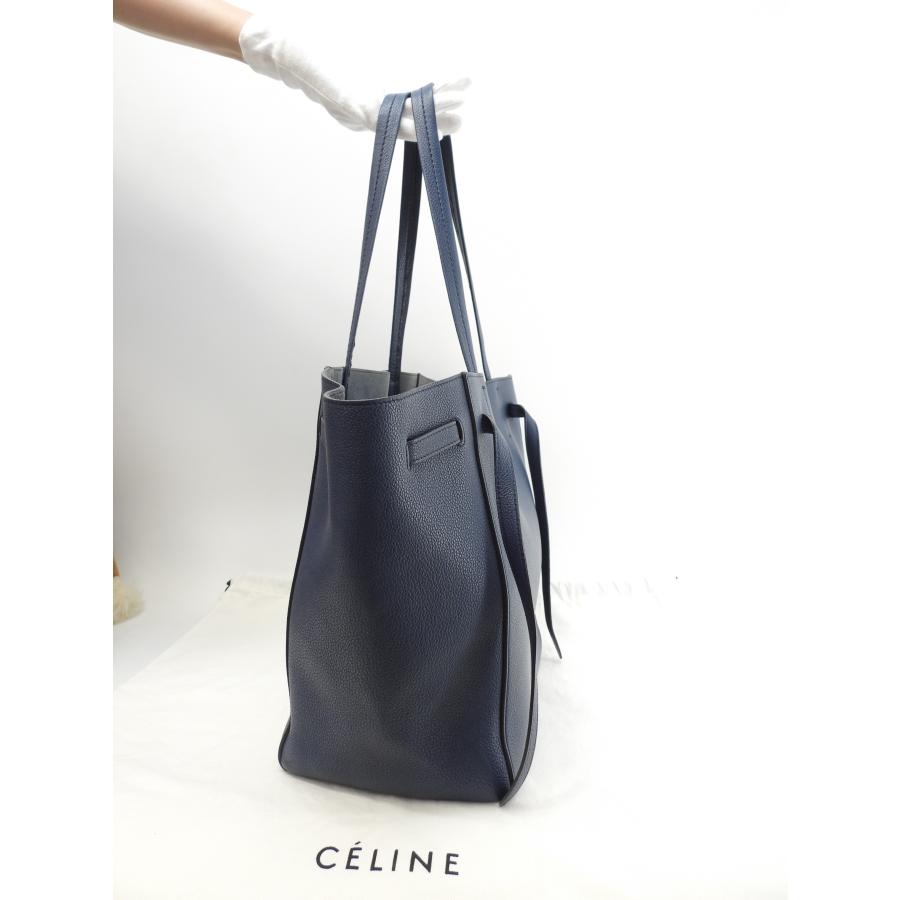 CABAS(CELINE) セリーヌ カバファントムスモール レザー 濃青 CABAS(CELINE) セリーヌ カバファントムスモール レザー 濃青