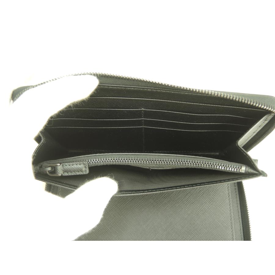 SAFFIANO（PRADA） プラダ ロングウォレット メタルロゴ