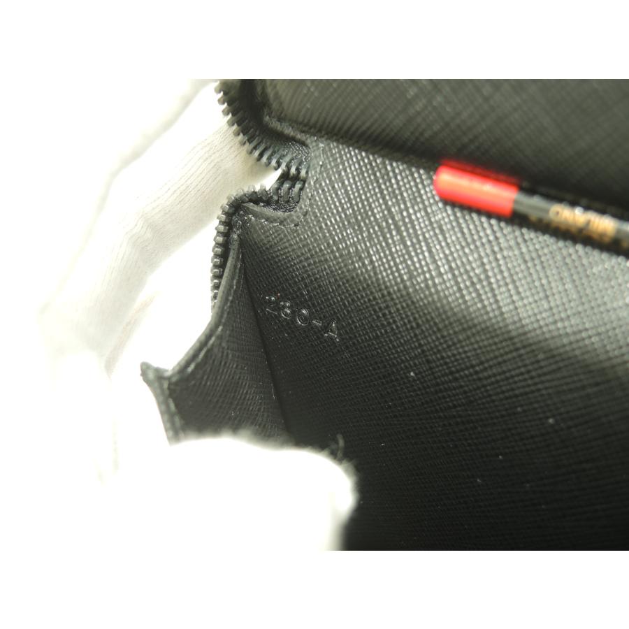 SAFFIANO（PRADA） プラダ ロングウォレット メタルロゴ サフィアーノ