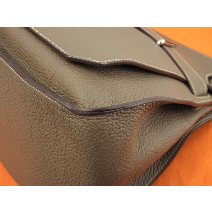 HERMES ジプシエール 37 エトゥープ エルメス ジプシエール 37 エトゥープ トリヨンクレマンス レディース