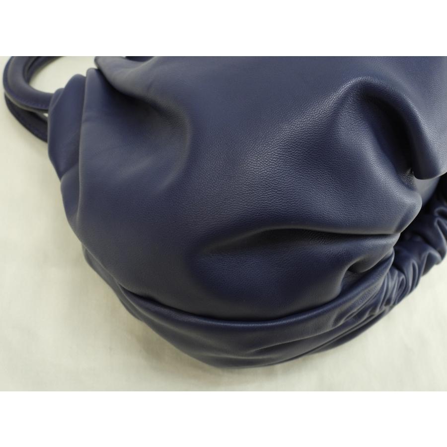 LOEWE（ロエベ） バウンス スモール レザー紺 ハンドバッグ 美品 