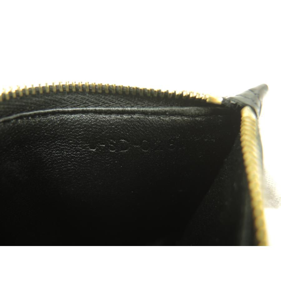 CELINE セリーヌ フラグメントケース クロコダイル 黒 ジップ