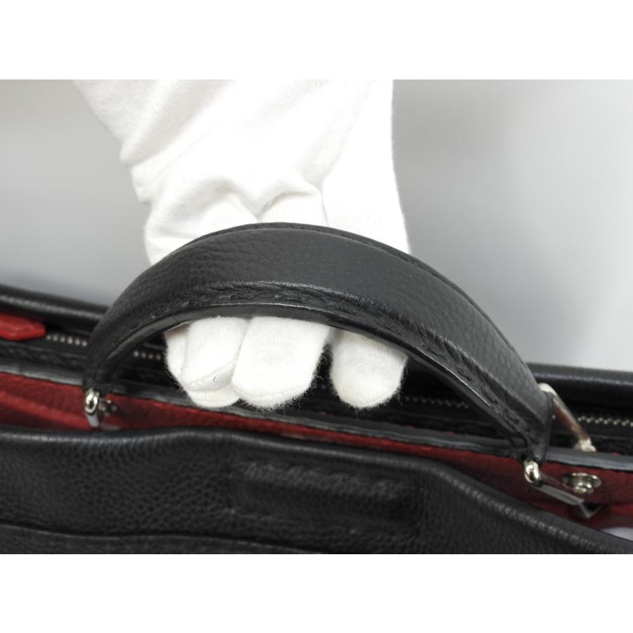 PEEKABOO フェンディ ピーカブー大 モンスター セレリア黒 メンズ