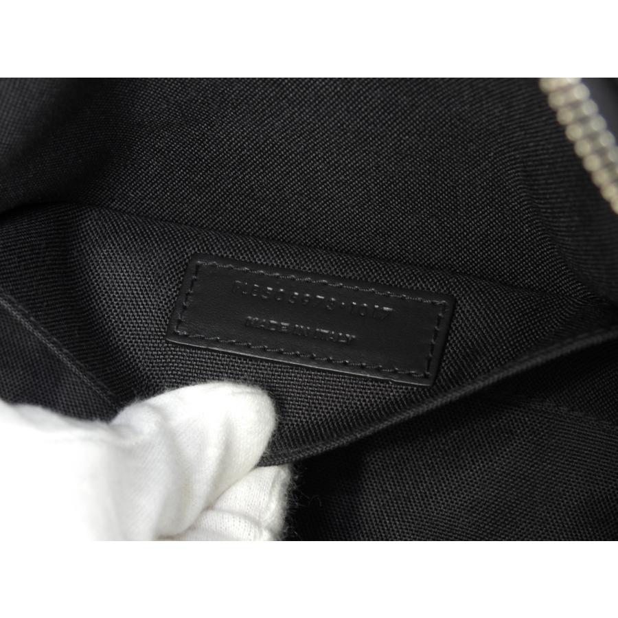 SAINT LAURENT サンローラン ボディバッグ シティ レザー黒 斜め掛け