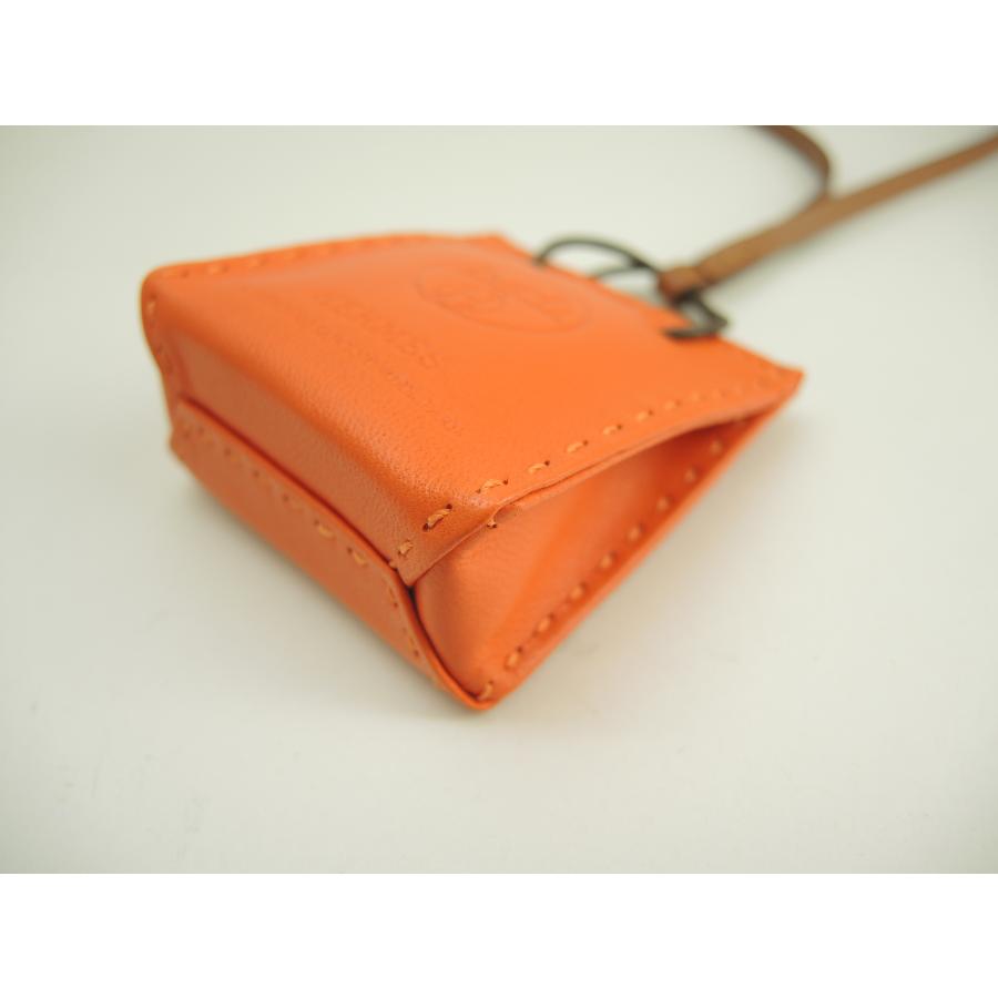 HERMES チャーム　オレンジサック エルメス チャーム】HERMES サックオランジュ オレンジ (HERMES