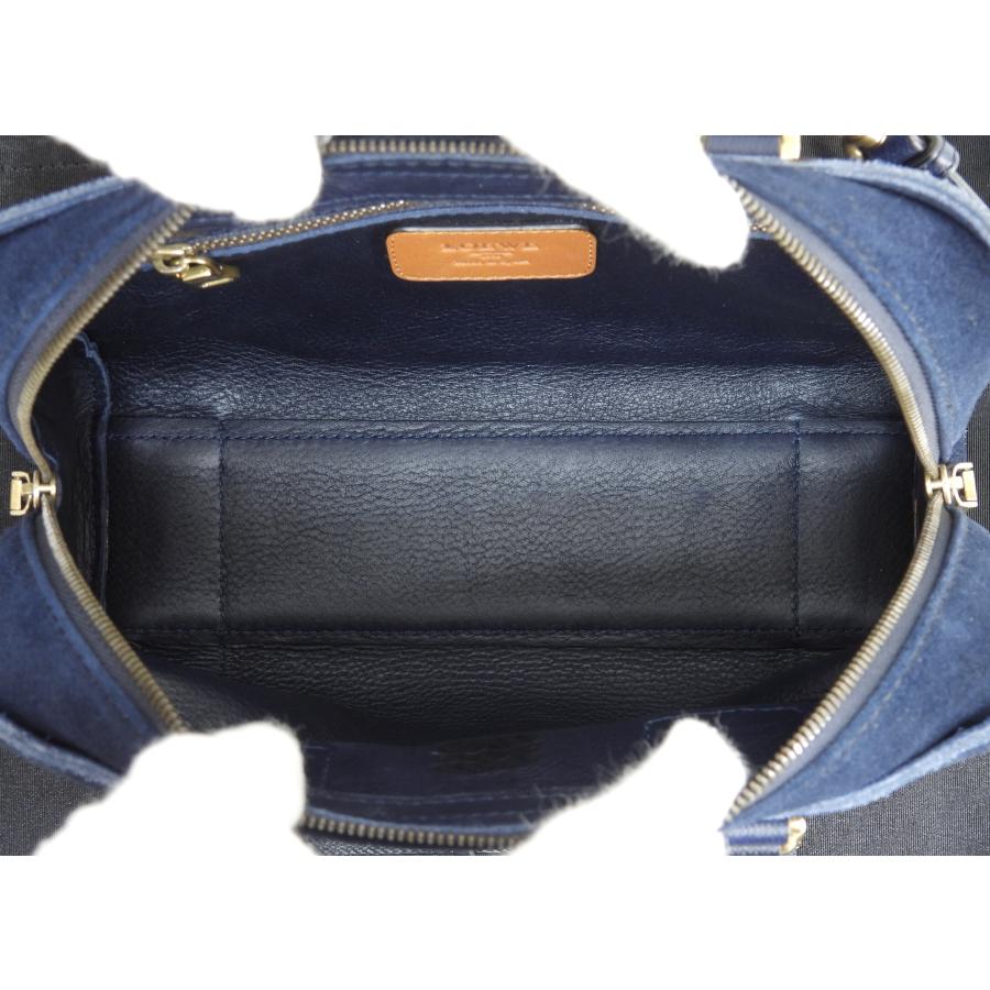 Amazona（LOEWE） ロエベ アマソナ23 スウェードレザー デニム風