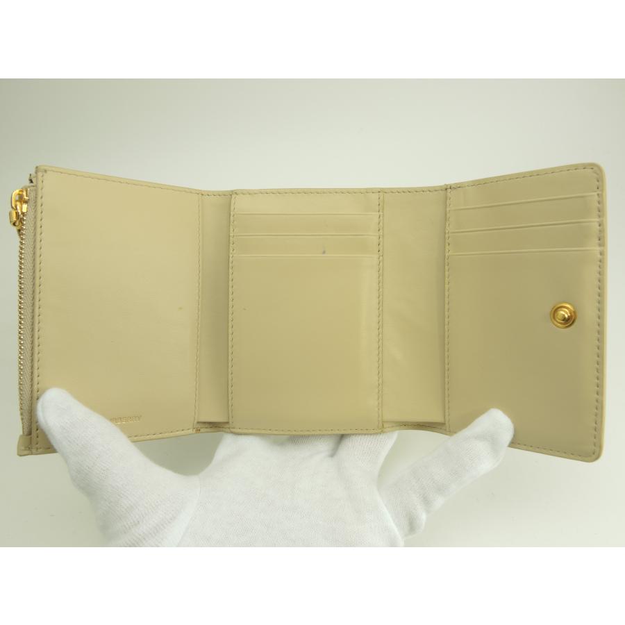 BURBERRY（バーバリー） コンパクトウォレット チェック PVC/レザー 3