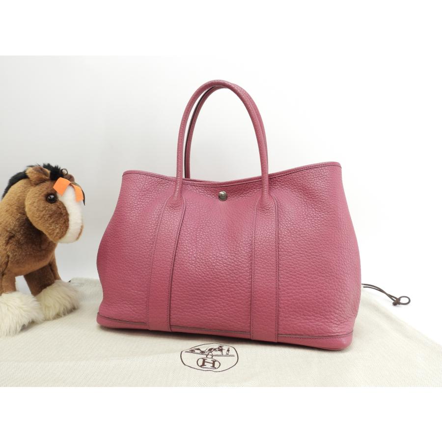 【sold out】HERMES エルメス　ガーデンパーティー　トートバッグ PM ピンク エルメス HERMES ガーデンパーティPM トートバッグ ネゴンダ ピンク