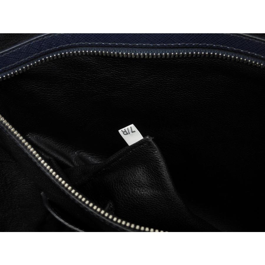 SAFFIANO（PRADA） プラダ s付ブリーフケース サフィアーノ 紺 書類