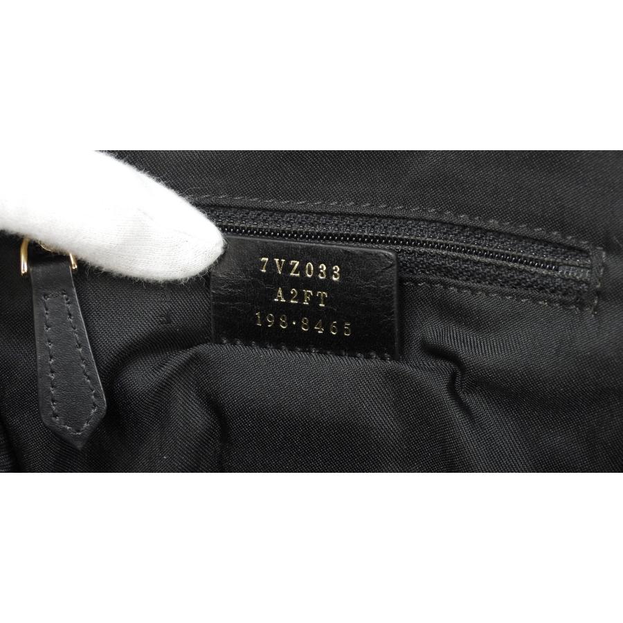 FENDI（フェンディ） ボディバッグ モンスター ナイロン黒 ベルト