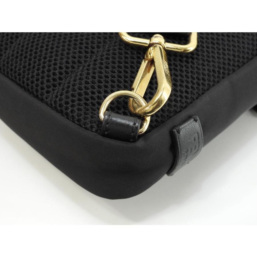 FENDI（フェンディ） ボディバッグ モンスター ナイロン黒 ベルト