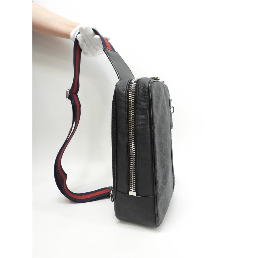 値下げ グッチ ボディバッグ GGスプリーム ロゴ 斜め掛け PVC ブラック 楽天市場】【バッグ】GUCCI グッチ GGスプリーム ショルダー