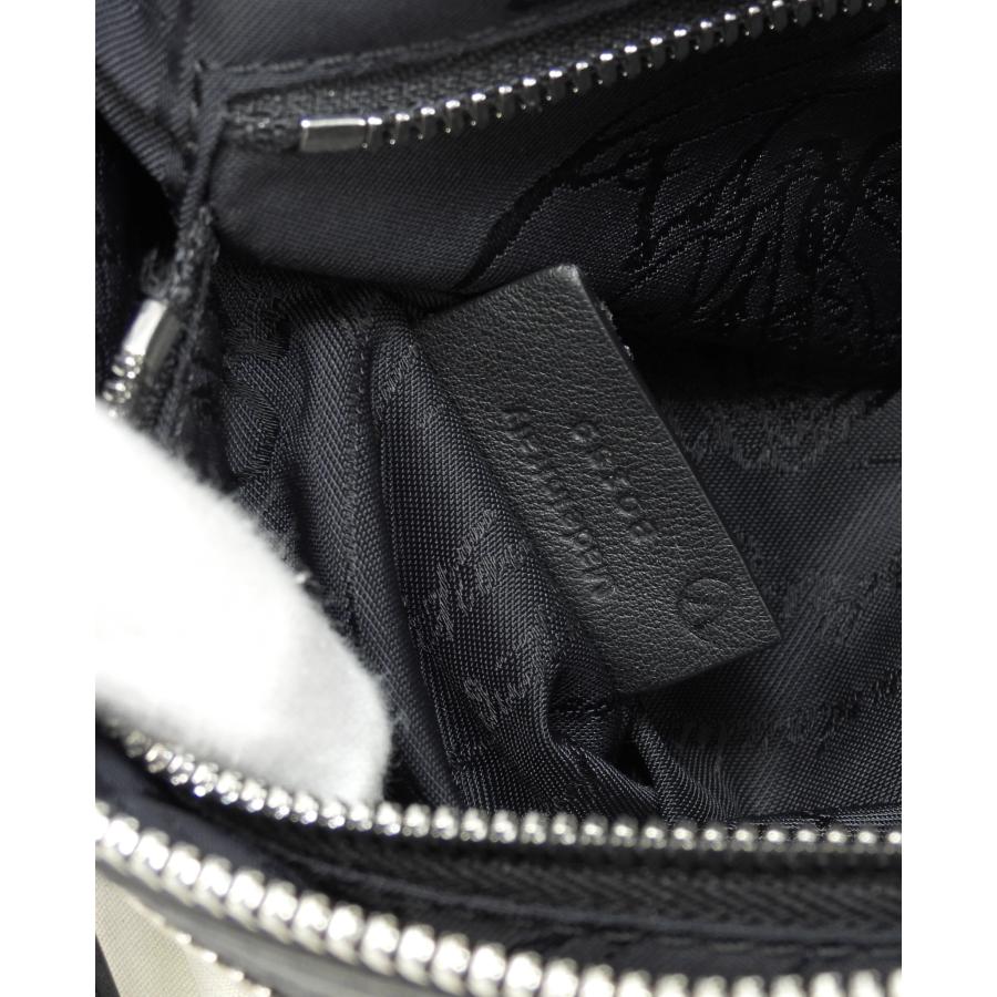 Berluti（ベルルッティ） ボディバッグ ナイロン/ レザー白黒 メンズ