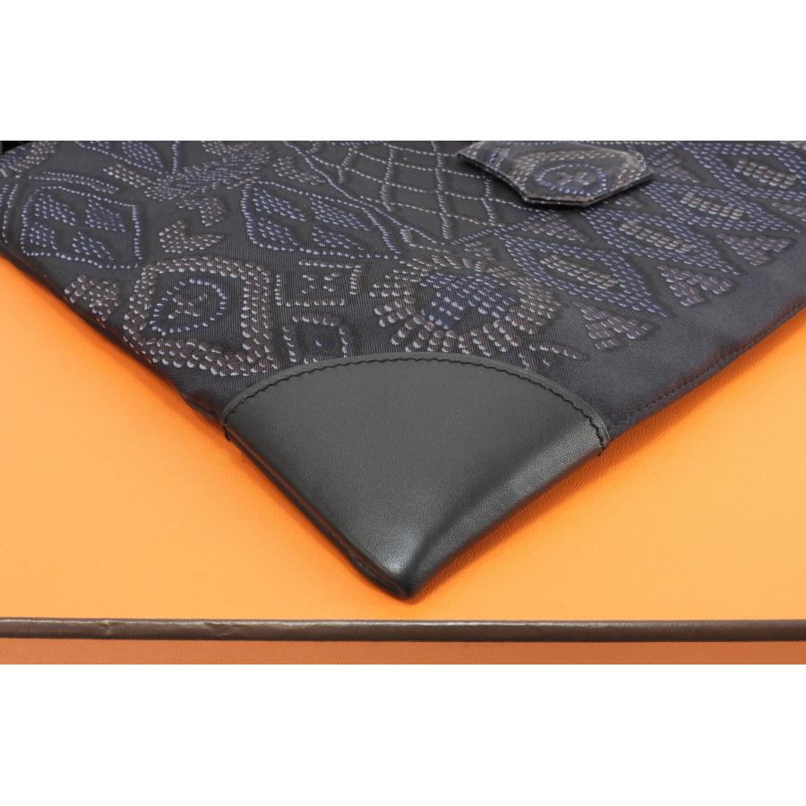 HERMES エルメス シルキーシティPM シルク/レザー 黒 ショルダー HERMES エルメス シルキーシティPM シルク/レザー 黒 ショルダー