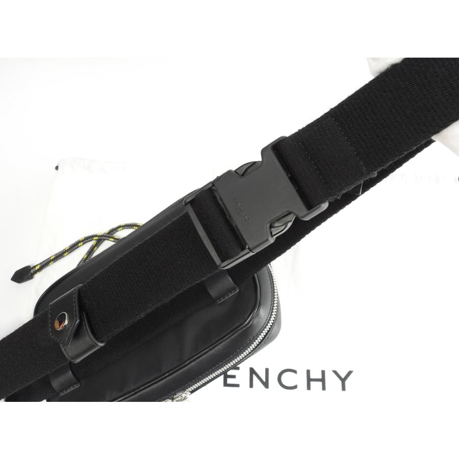 GIVENCHY（ジバンシィ） ボディバッグ ナイロン/レザー 黒黄