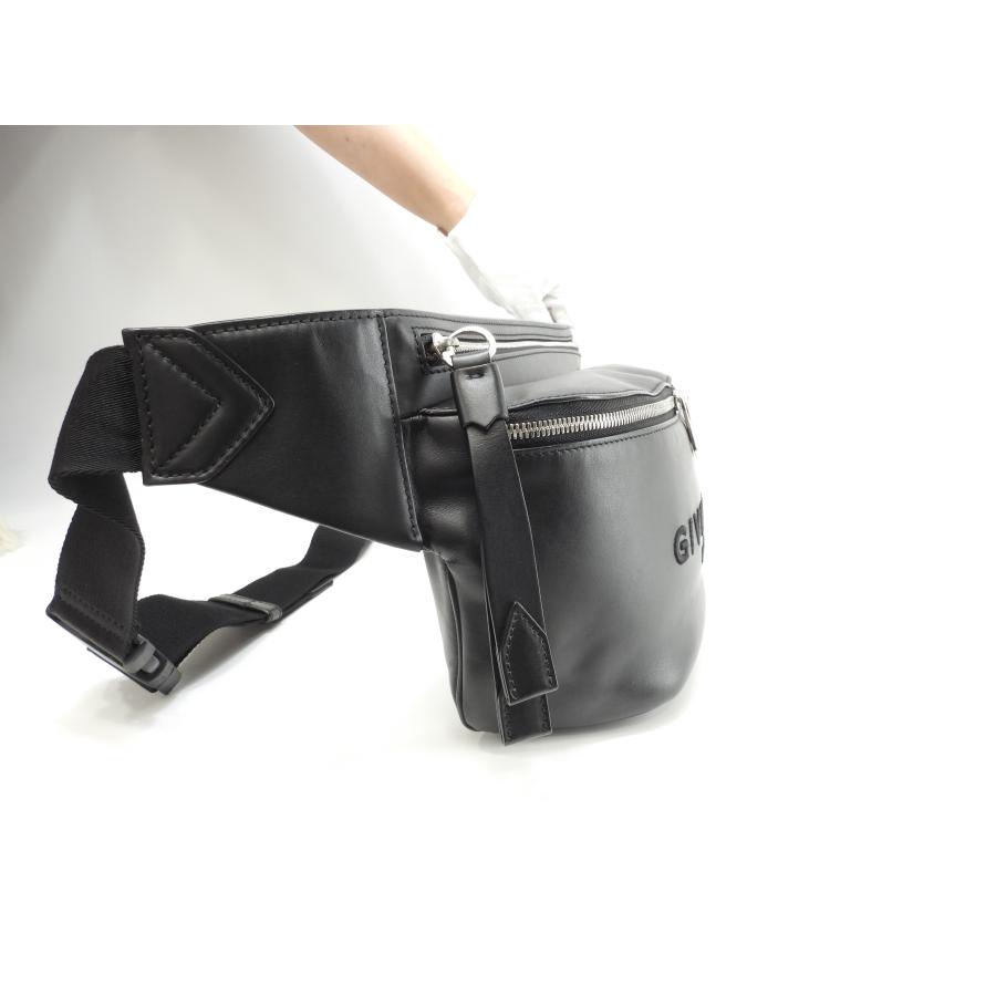 GIVENCHY ボディバッグ ブラック GIVENCHY（ジバンシィ） 24AWモデル メンズ Gトレック ウエスト ボディ