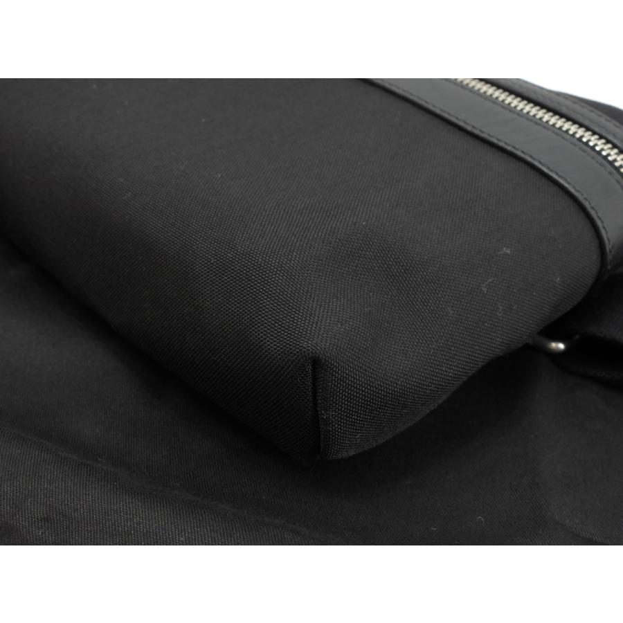 SAINT LAURENT サンローラン ボディバッグ シティ ナイロン/レザー黒