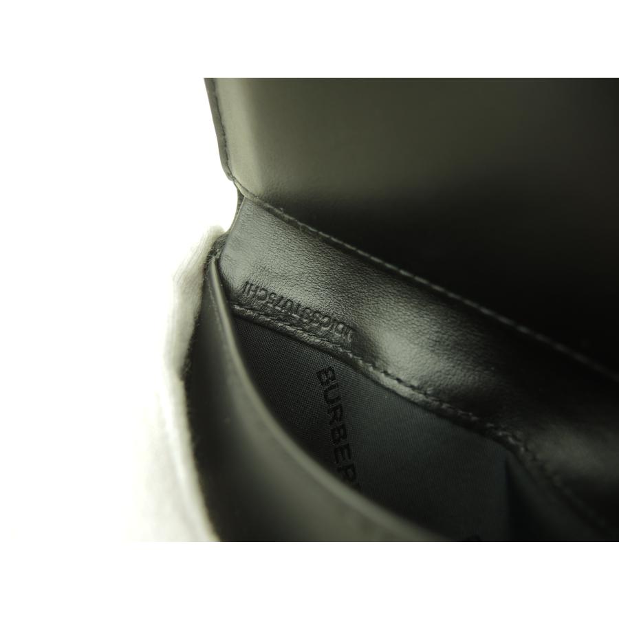 BURBERRY バーバリー コンパクトウォレット チェック PVC/レザー 3折