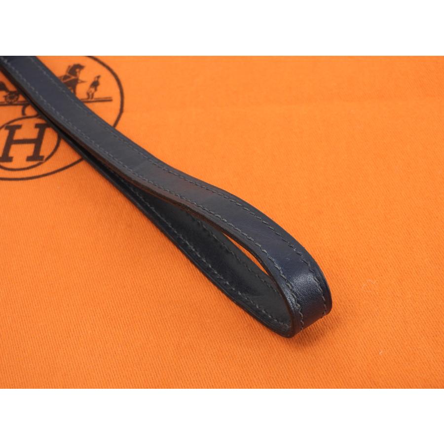 HERMES（エルメス） ジェット Boxカーフ紺 シルバー金具 セカンド