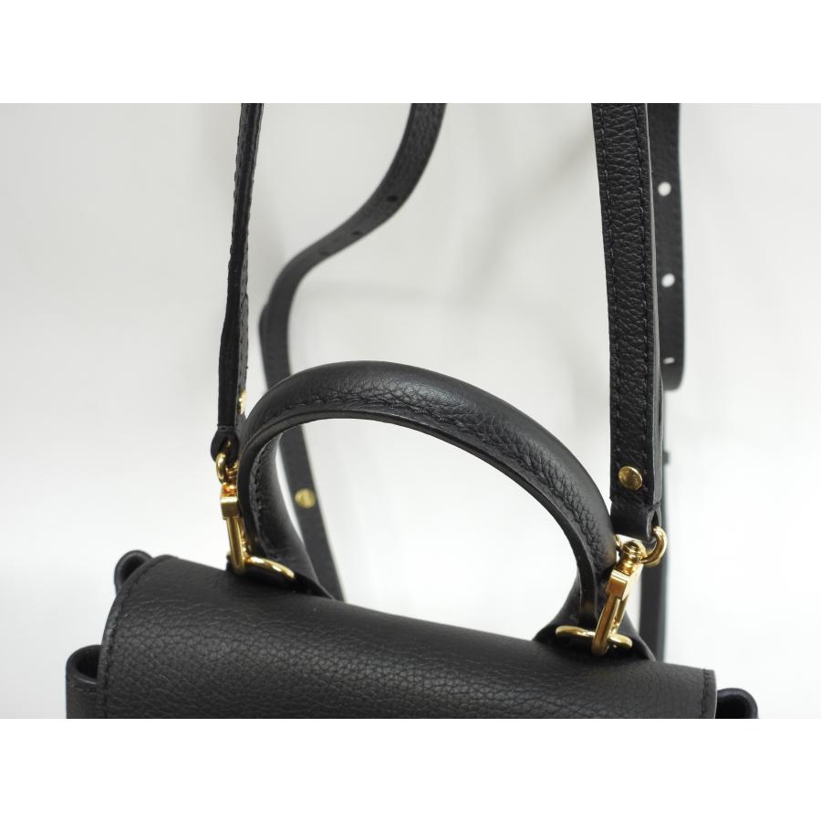 ロックミー ルイヴィトン ロックミーミニ M54573 フルレザー黒 