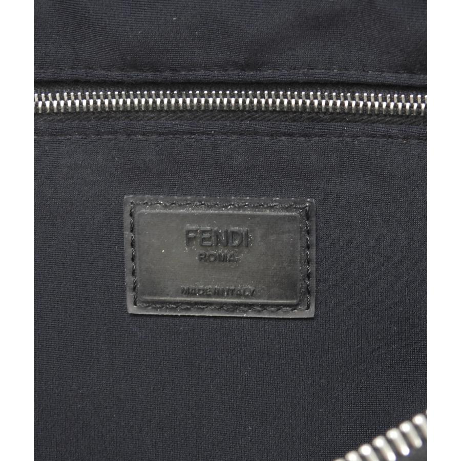 FENDI ボディバッグ ブラック FENDI（フェンディ） ボディバッグ ナイロンメッシュ 黒 ベルトバッグ