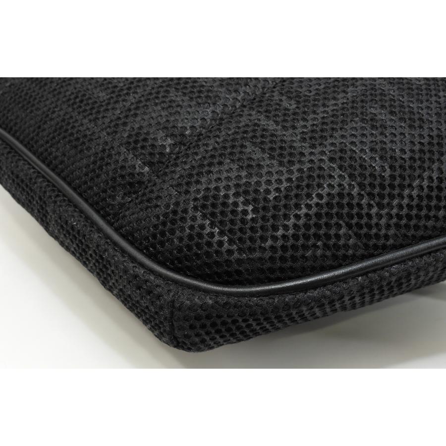 FENDI フェンディ ボディバッグ ナイロンメッシュ 黒 ベルトバッグ