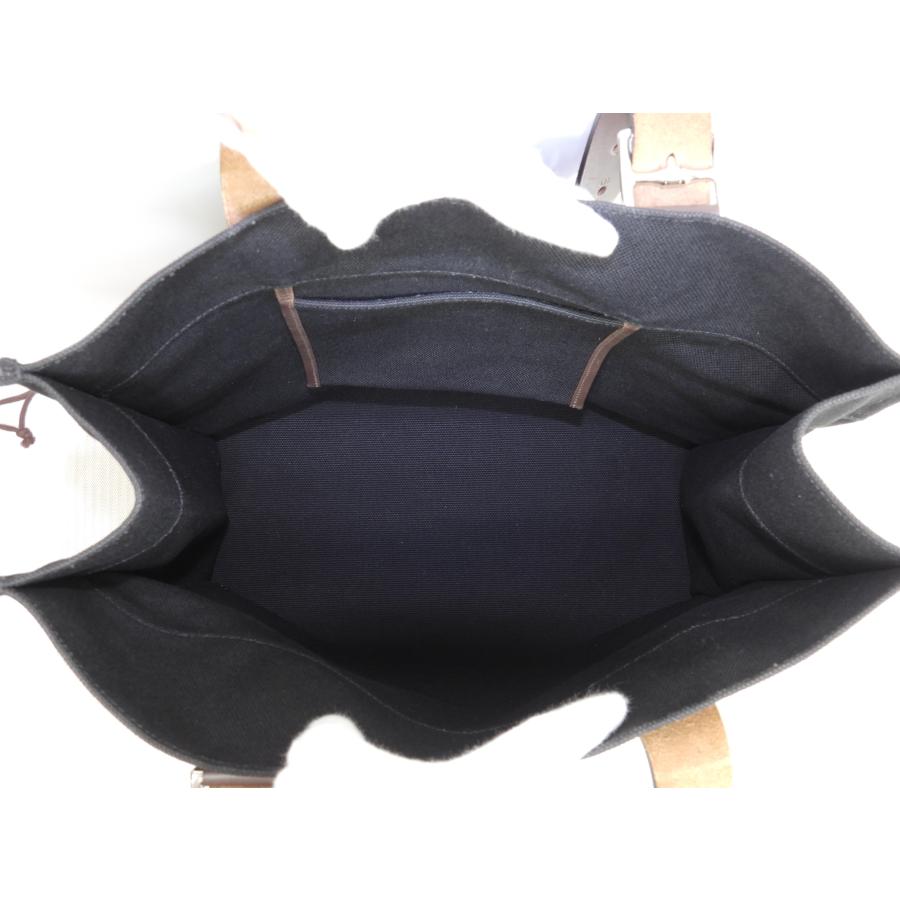 HERMES（エルメス） トートバッグ エトリビエール トアル黒茶革 メンズ